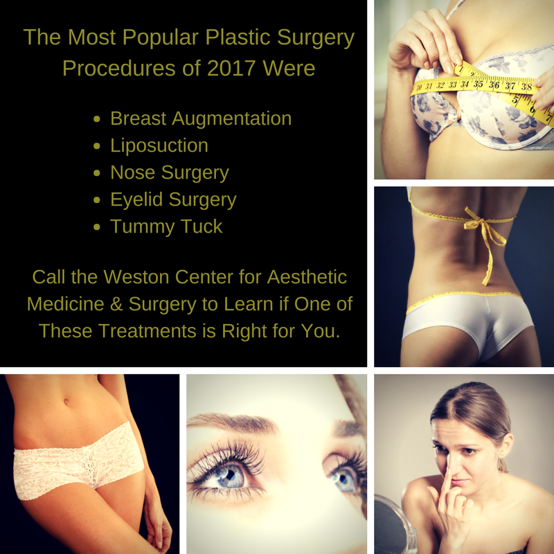Popular Weston Plastic Surgery Procedures